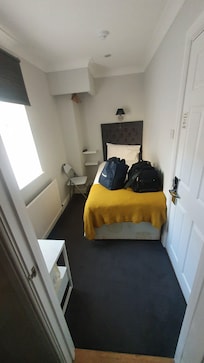 No room to place bag.