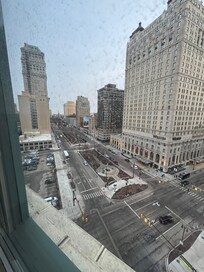 Views from my 9th floor room.