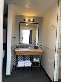 The bathroom