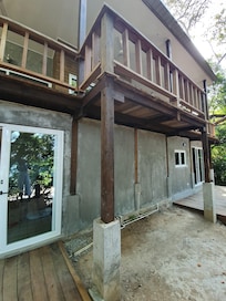 L'extérieur de l'appartement