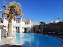 Vue sur la piscine