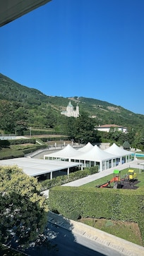 View from hotel room