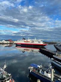 Vacker vy från sovrumsfönstret!