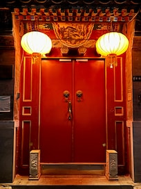 Entrée de l’hôtel