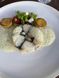 Cod and truffles