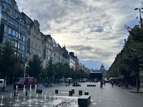 Apartment balcony on top left