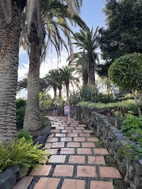 Garten des Hotels