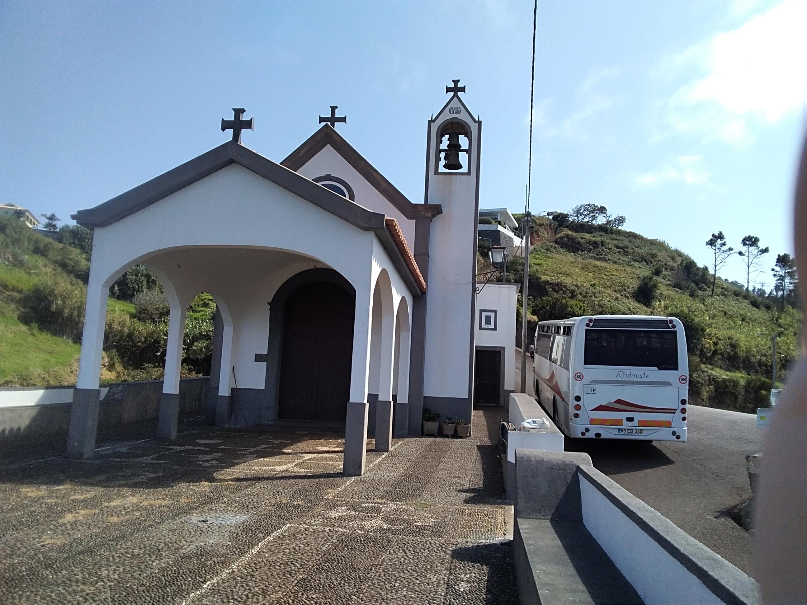 Capela Nossa Senora da Boa Morte, Ponta do Pargo, & bus to Funchal. 