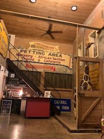Lounge and refreshments area