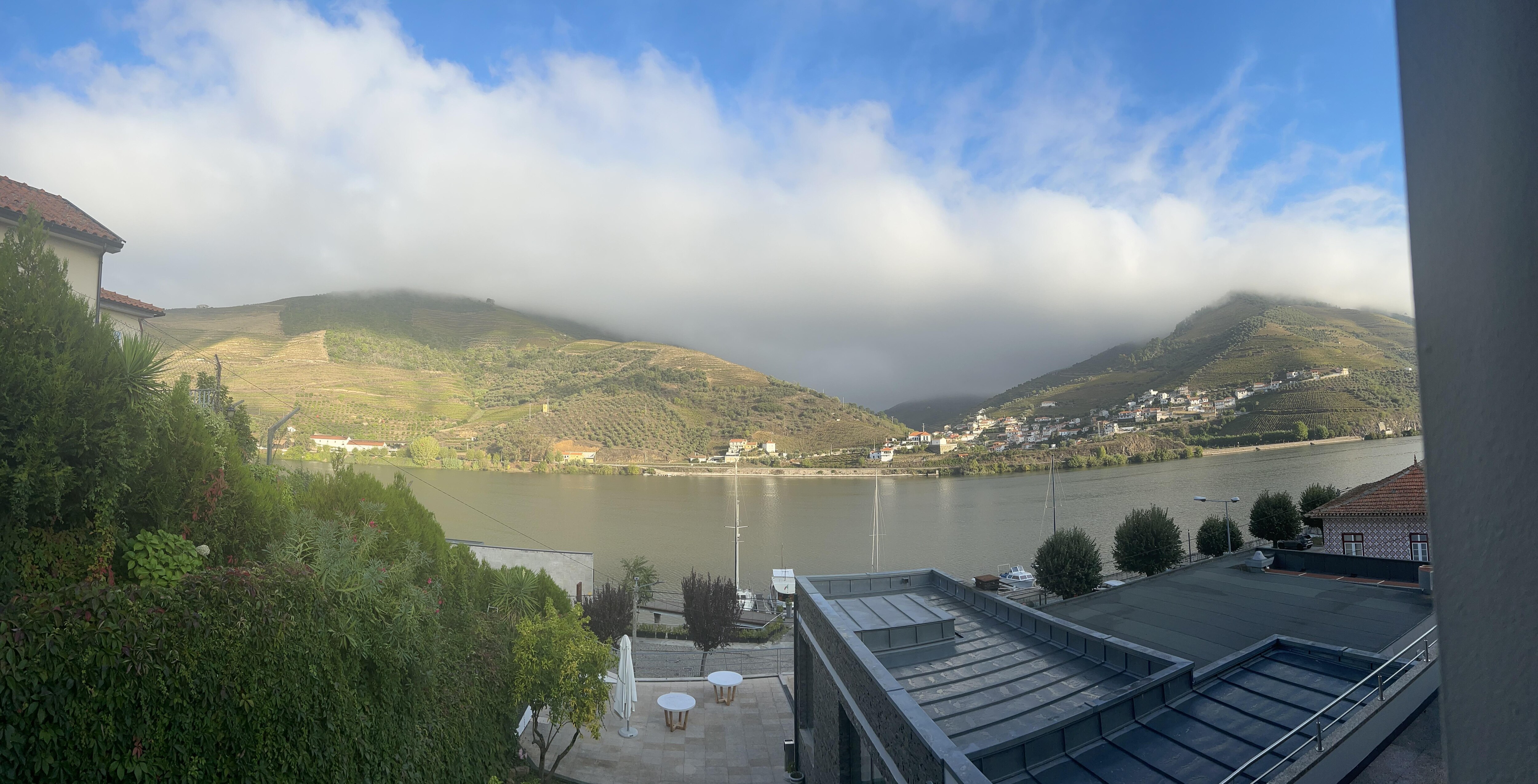 Superbe vue de la chambre.