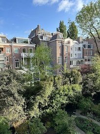 Sight towards the back side of the building.