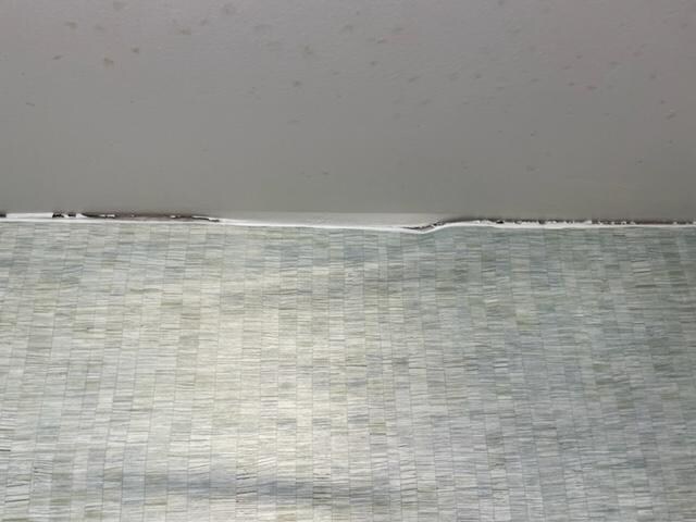 bathroom wall