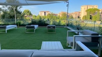 une des terrasses