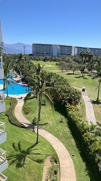 View from balcony
