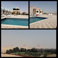 Das Hotel und der Ausblick