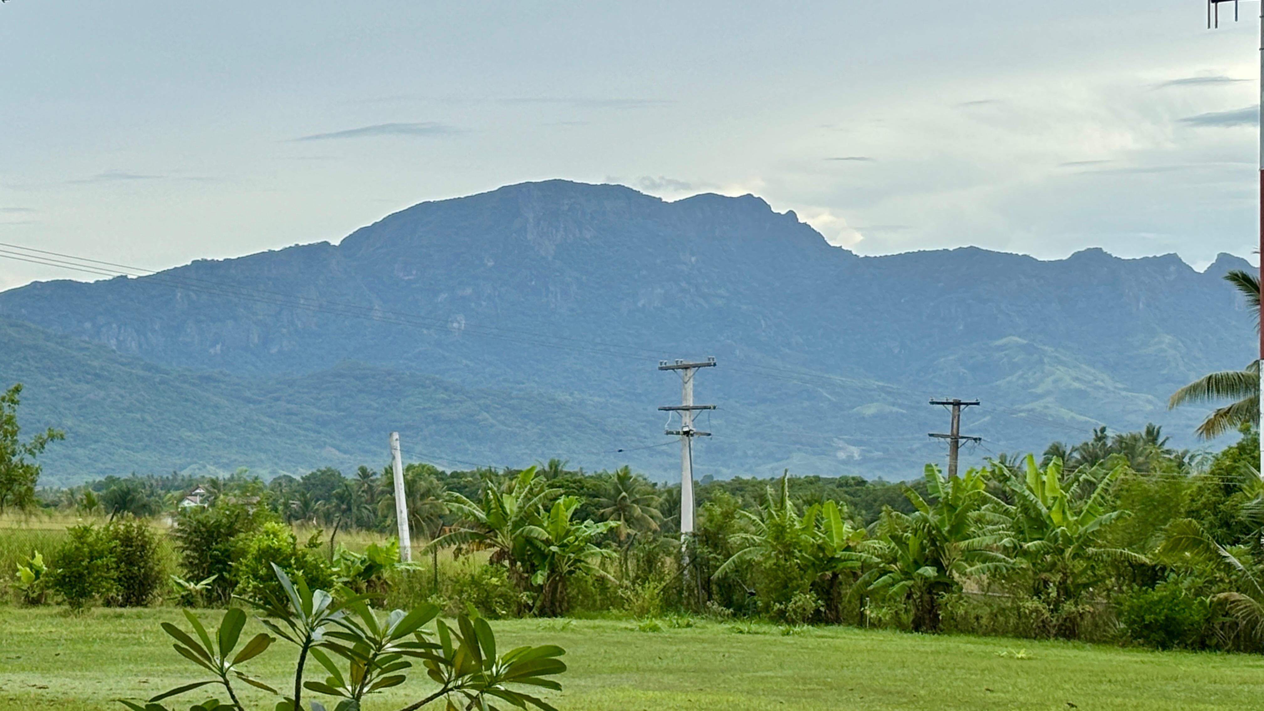 View from the far end of the grounds 