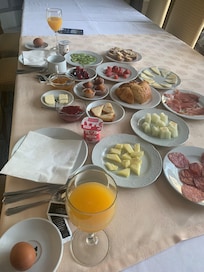 The amazing breakfast!