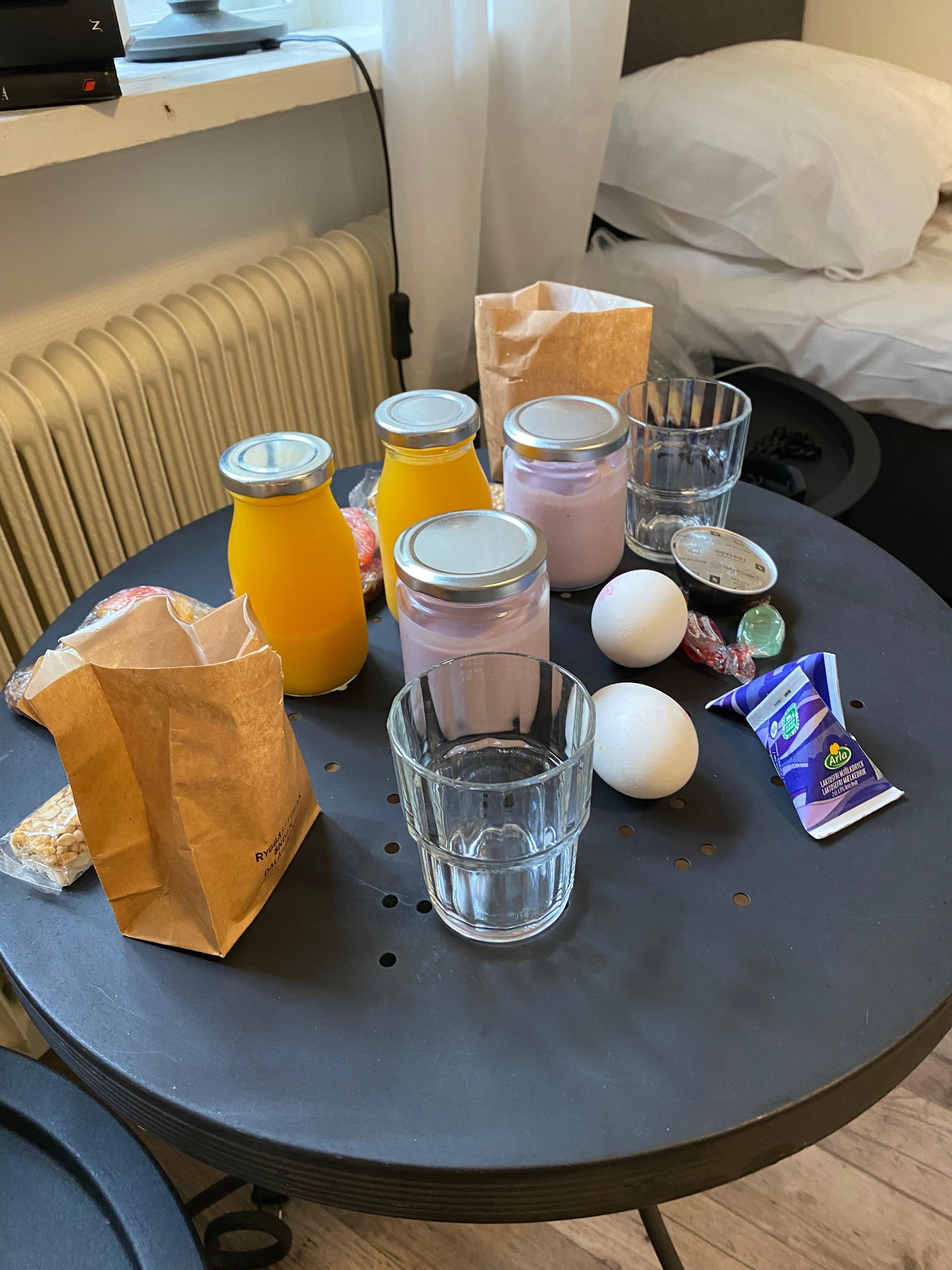 Frukost på rummet 