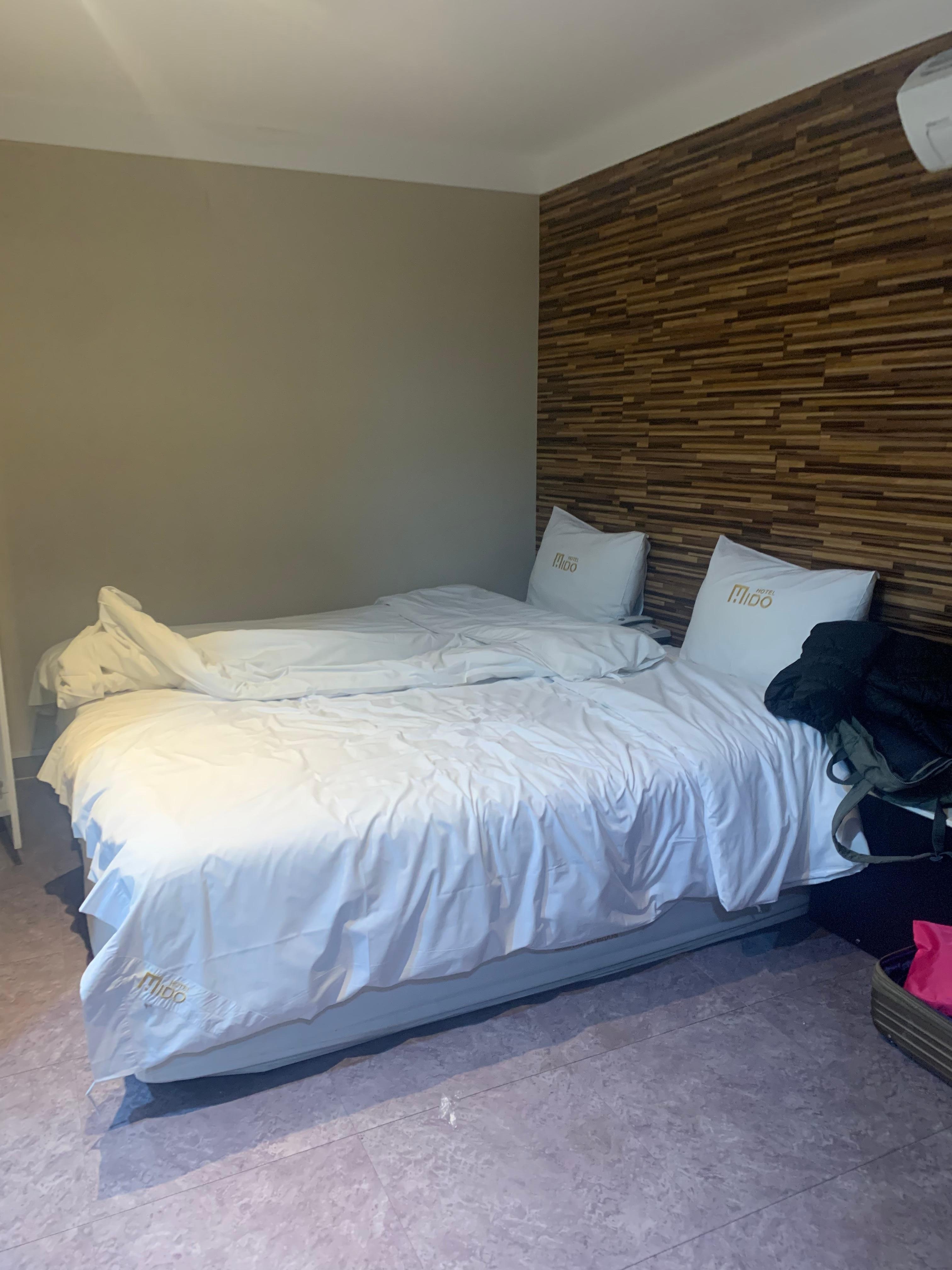 單人雙床可移動有小孩也方便