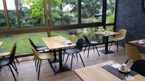 Breakfast area was the best.