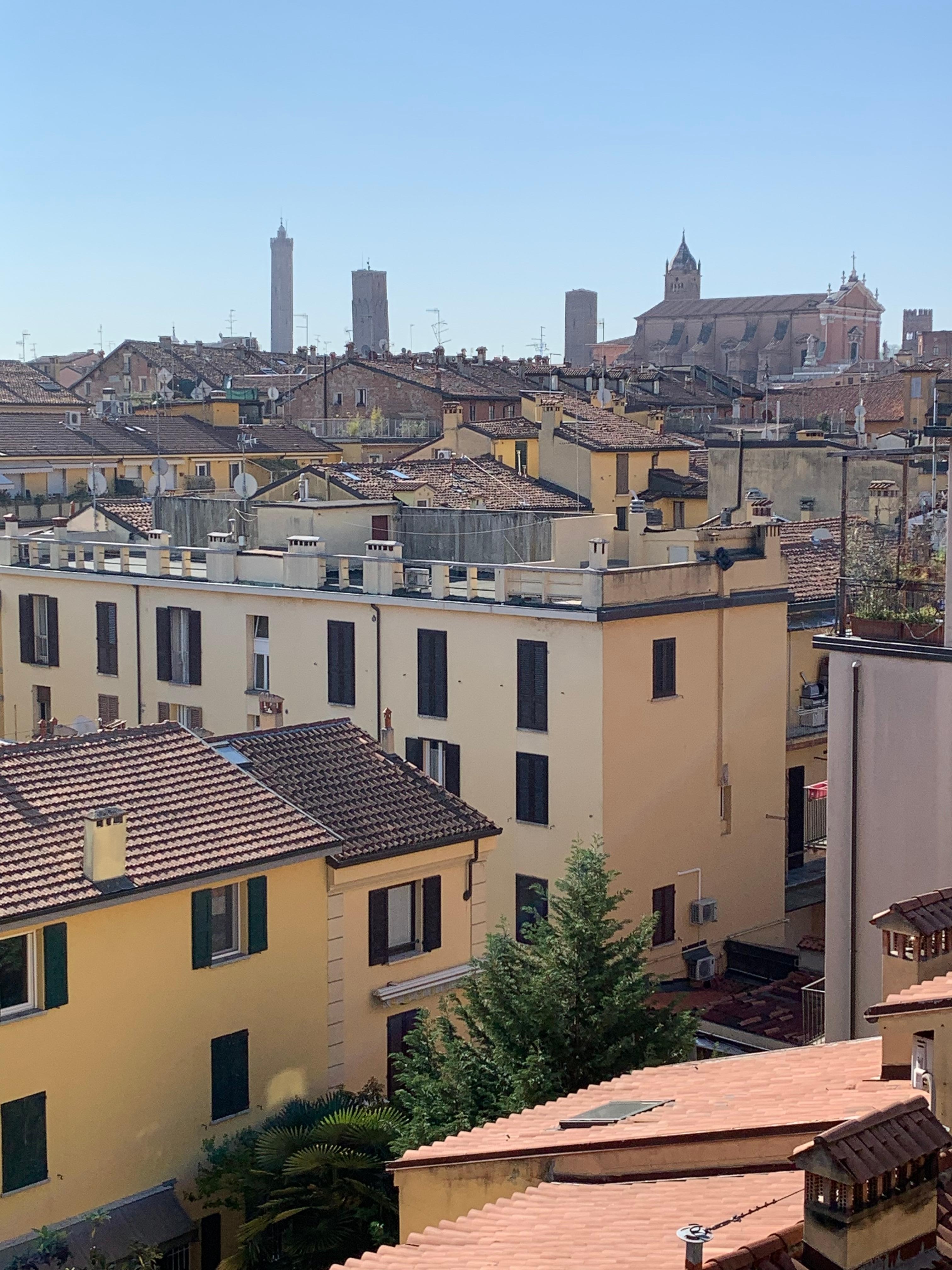 Balcony view.