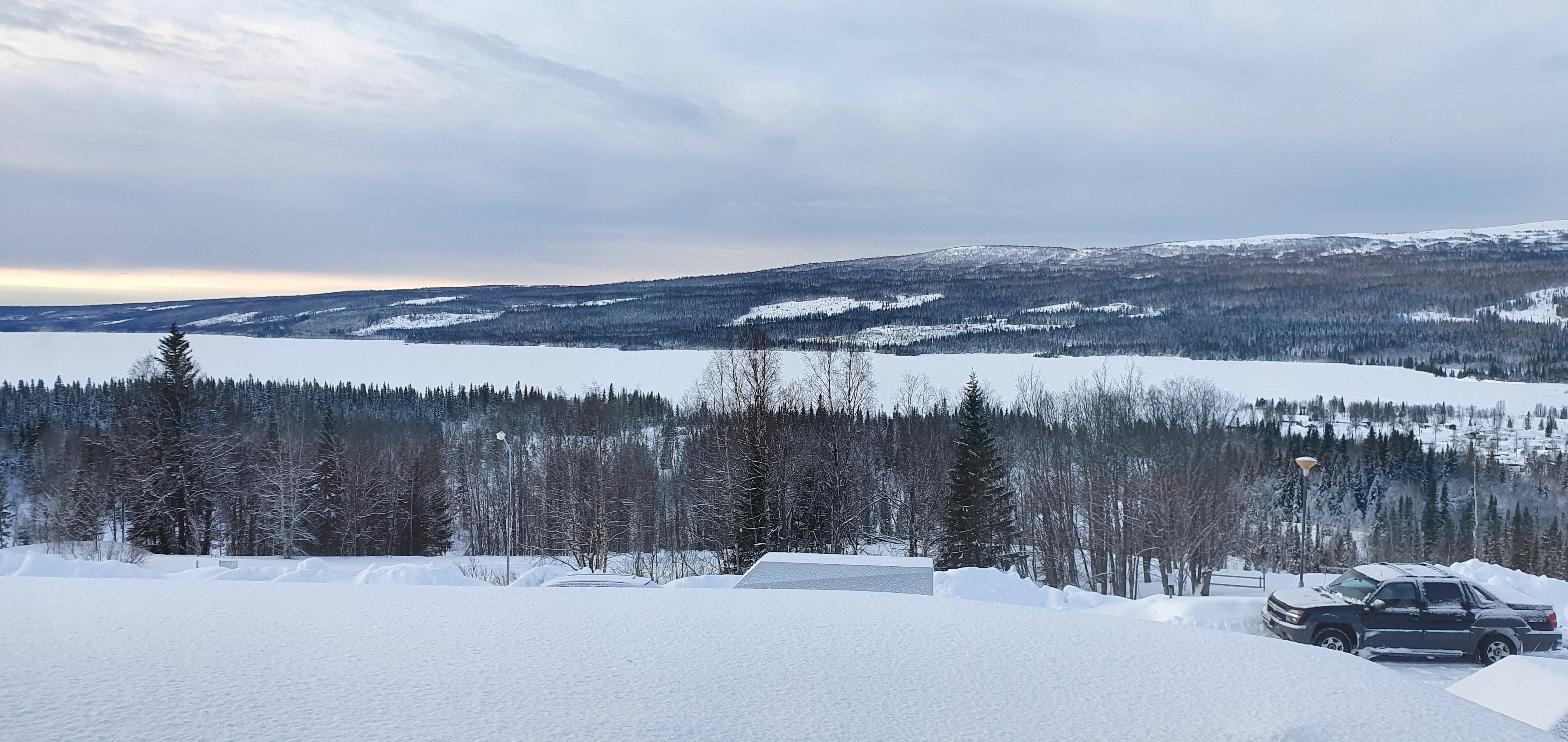 View from room with lakeview 