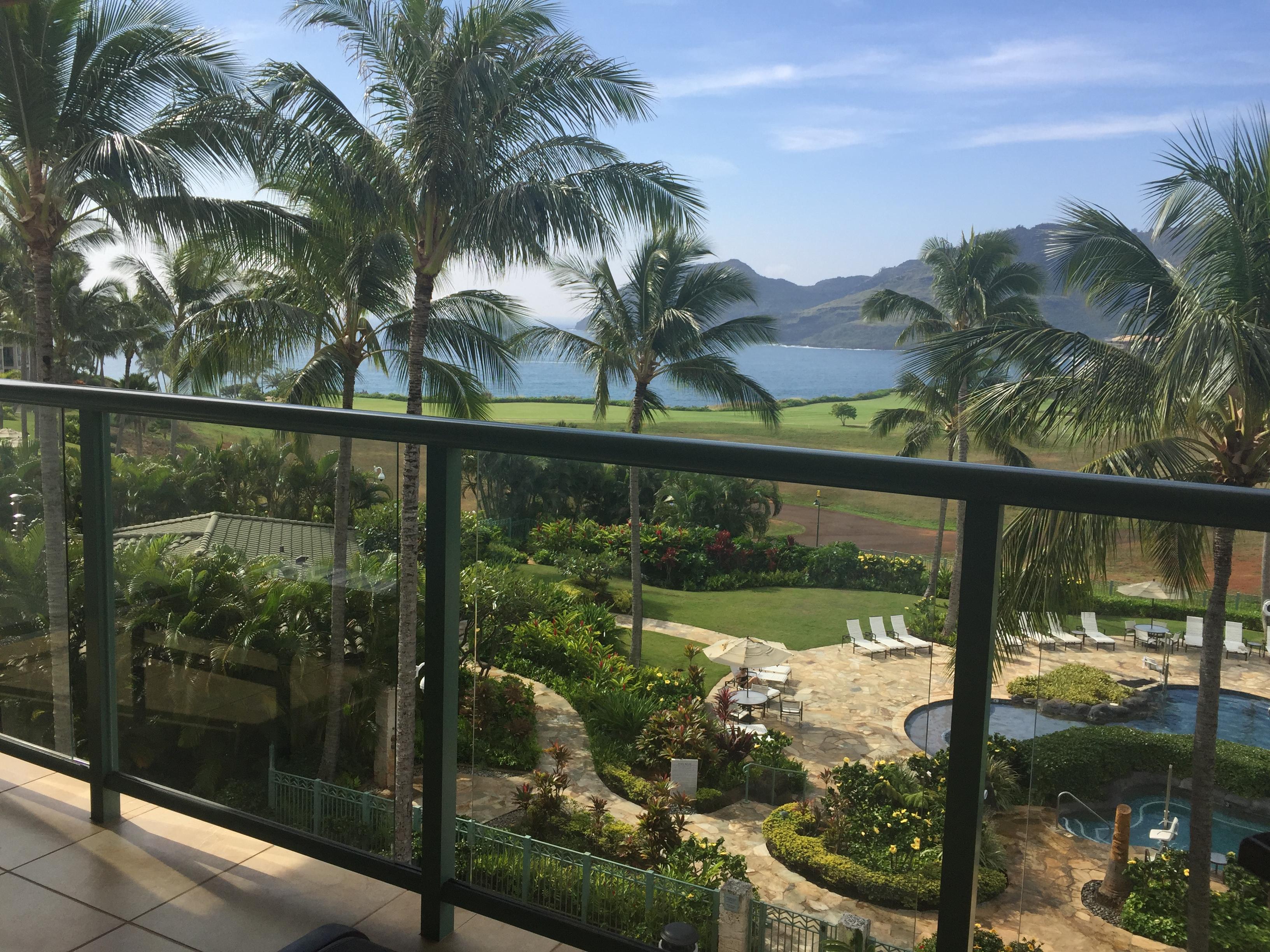 View from the Lanai into the unit 