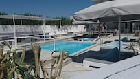 Hotel and pool