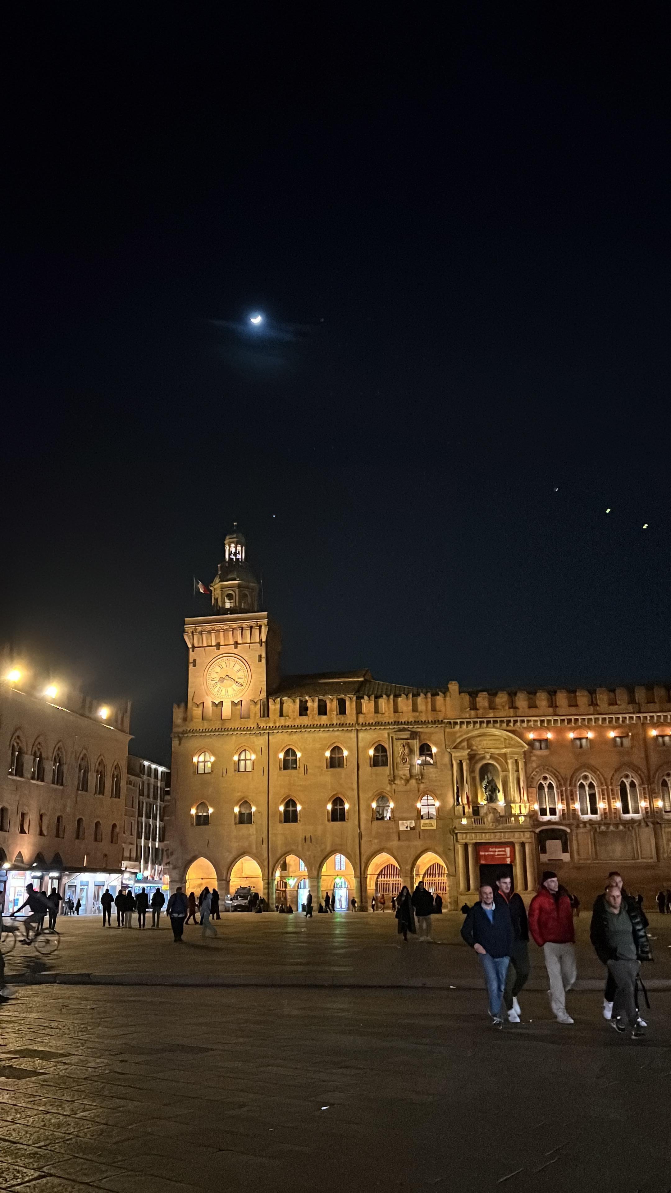 Plaza mayor de noche