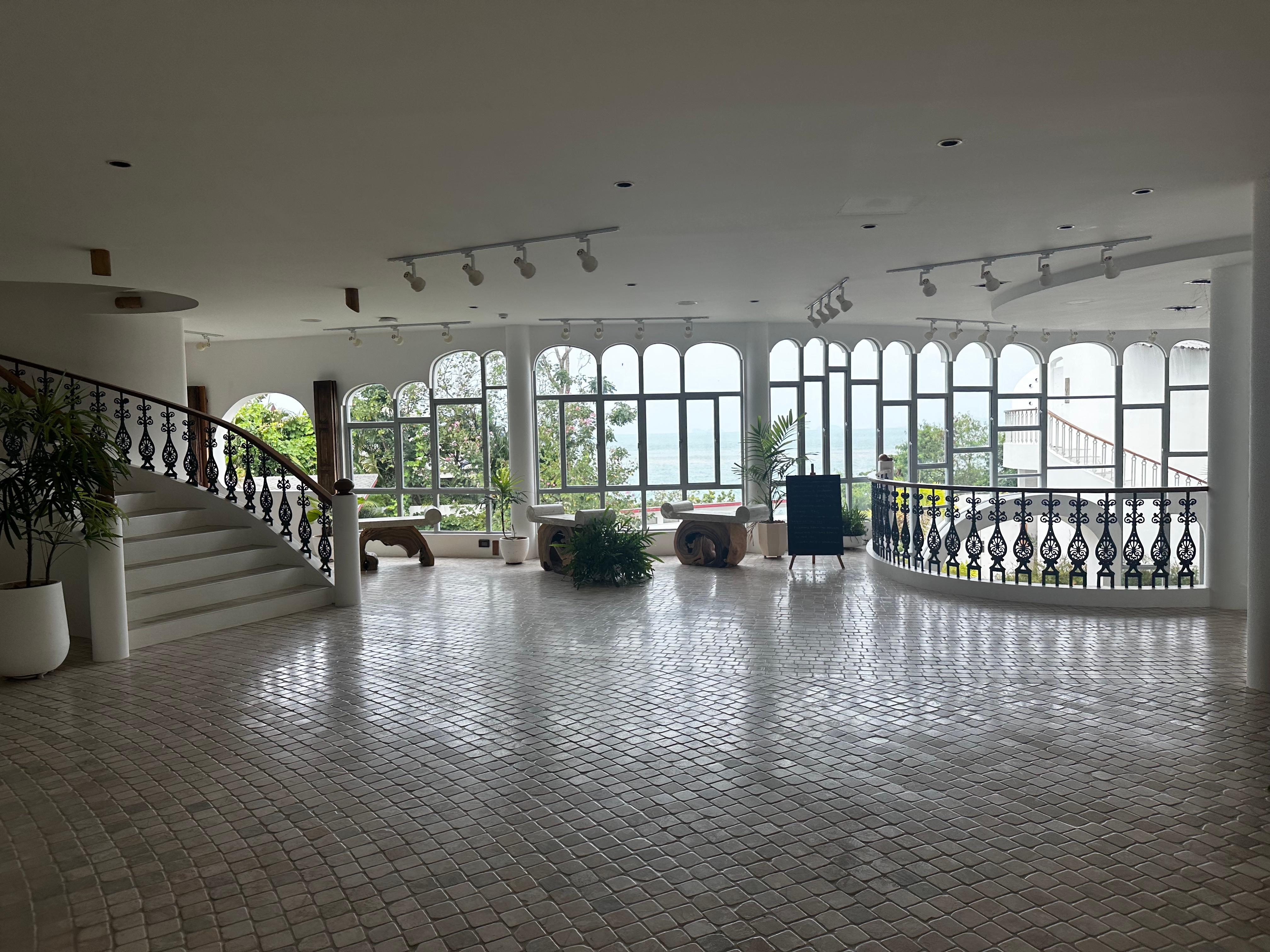 The main lobby