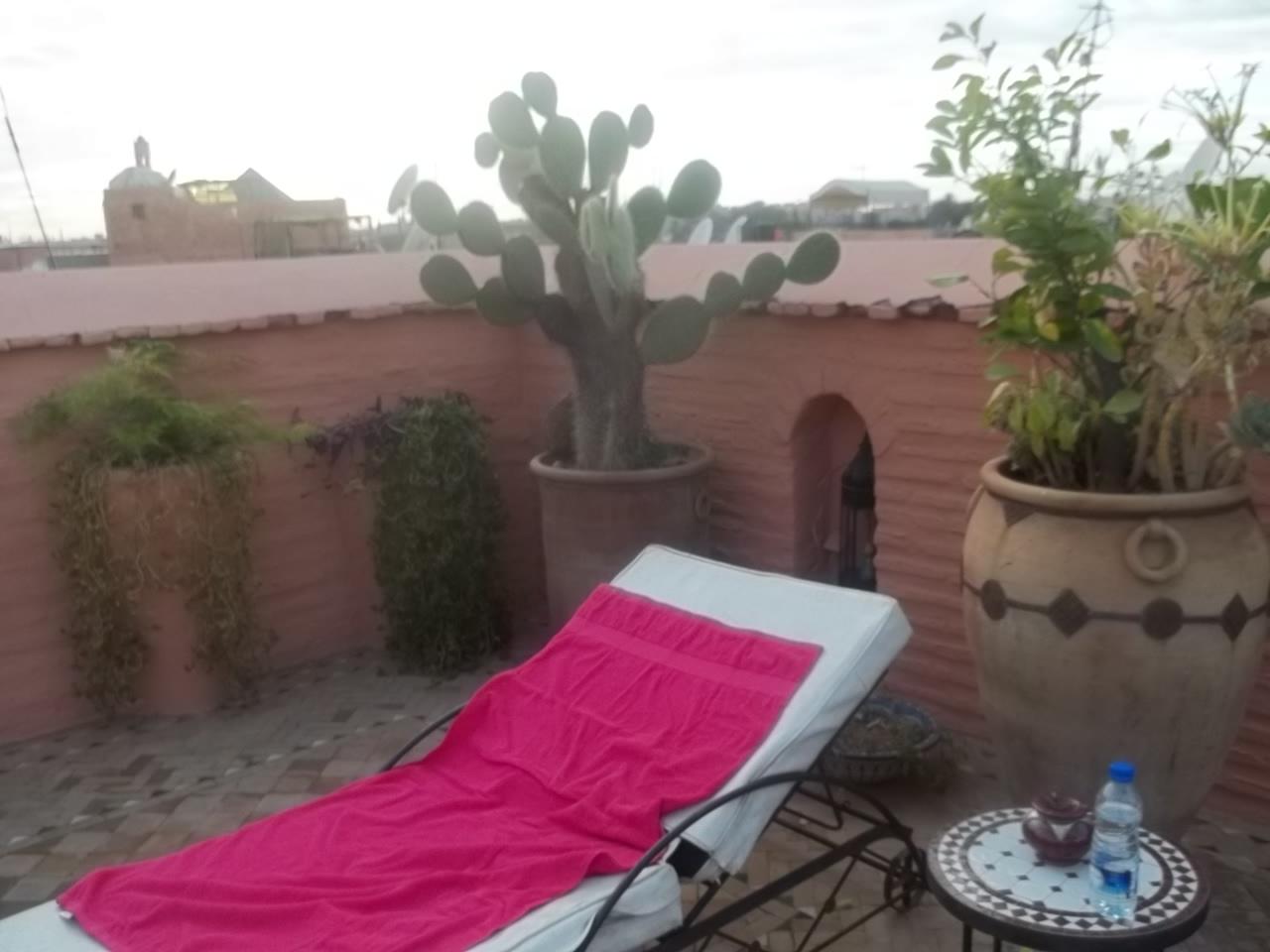 Terrasse sur le toit