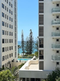 View from our balcony