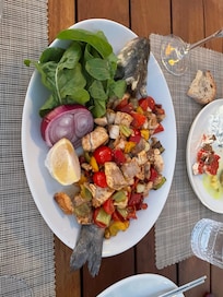 Fish on the bone