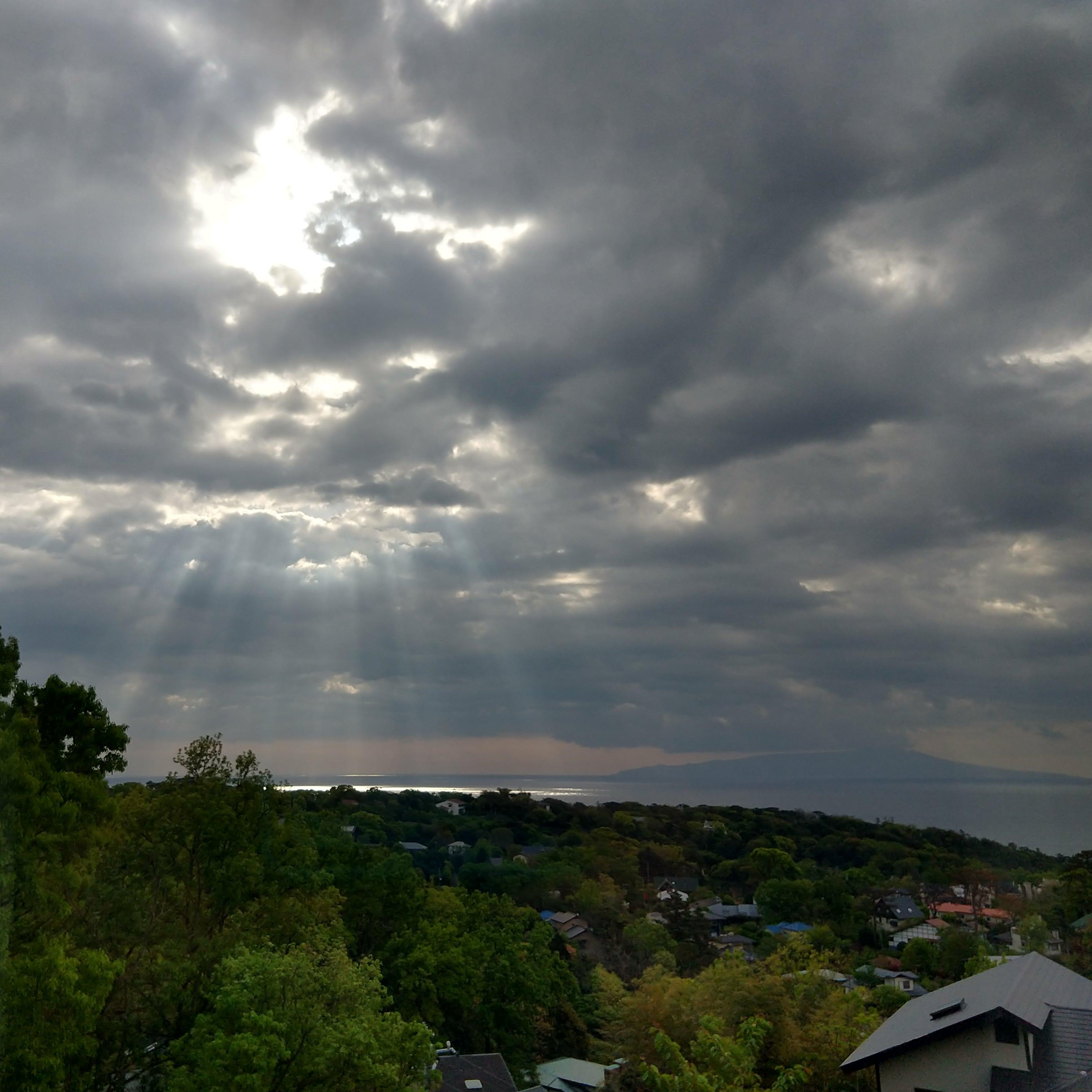 View from the room window.