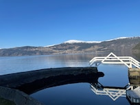 Fint for å gå tur evt fiske