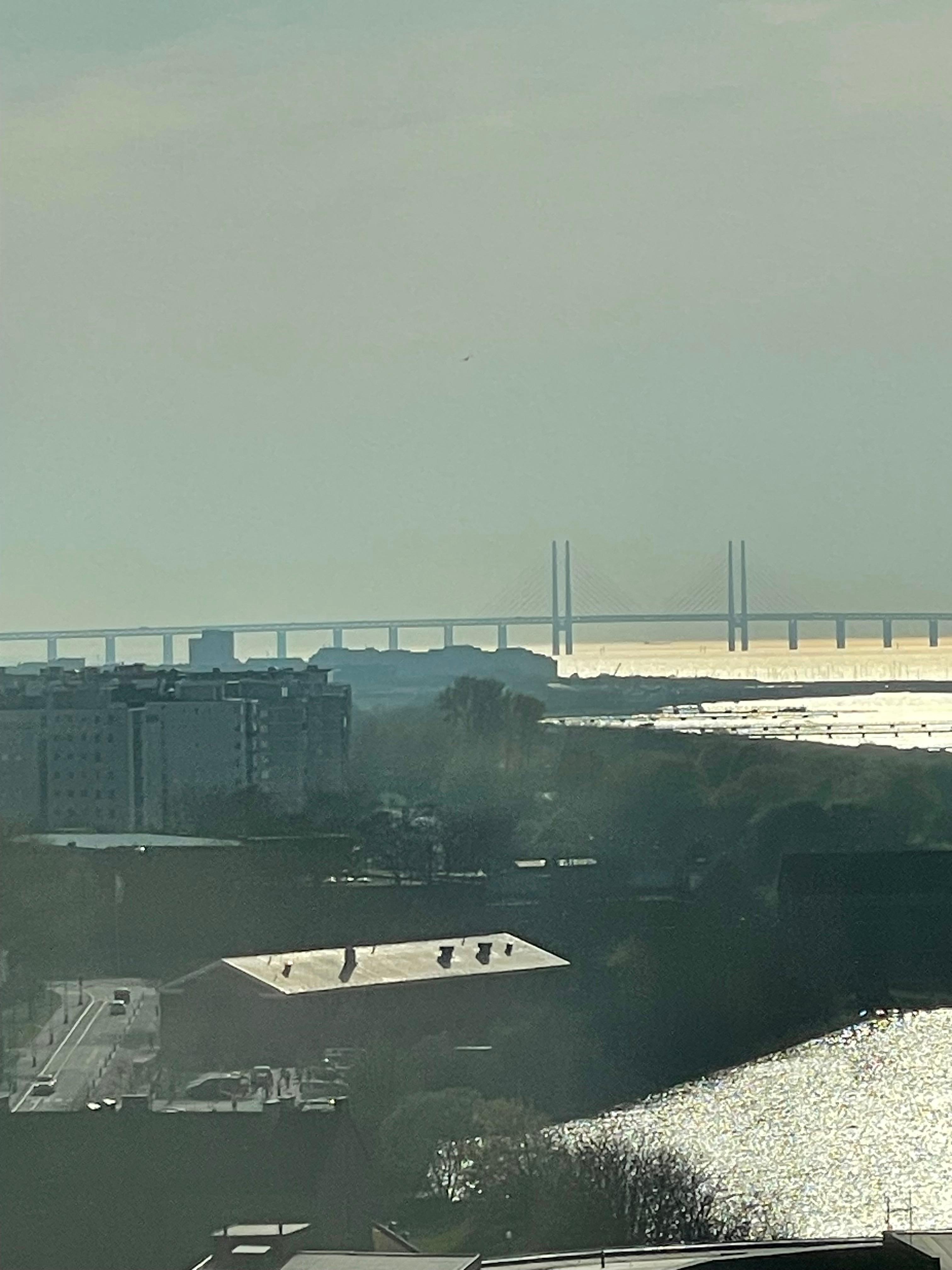 Utsikt från fönstret på rummet