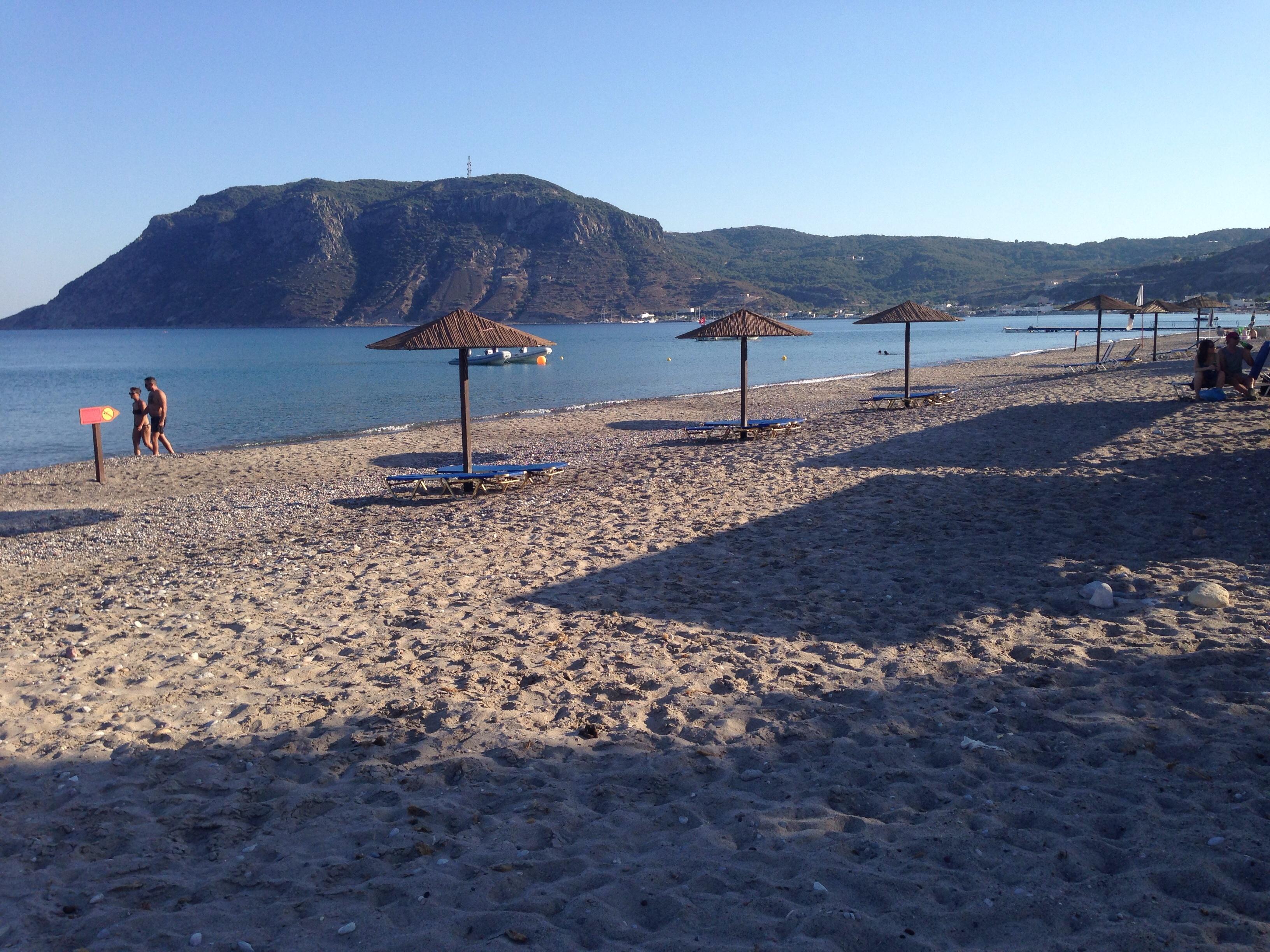 Vista dalla spiaggia