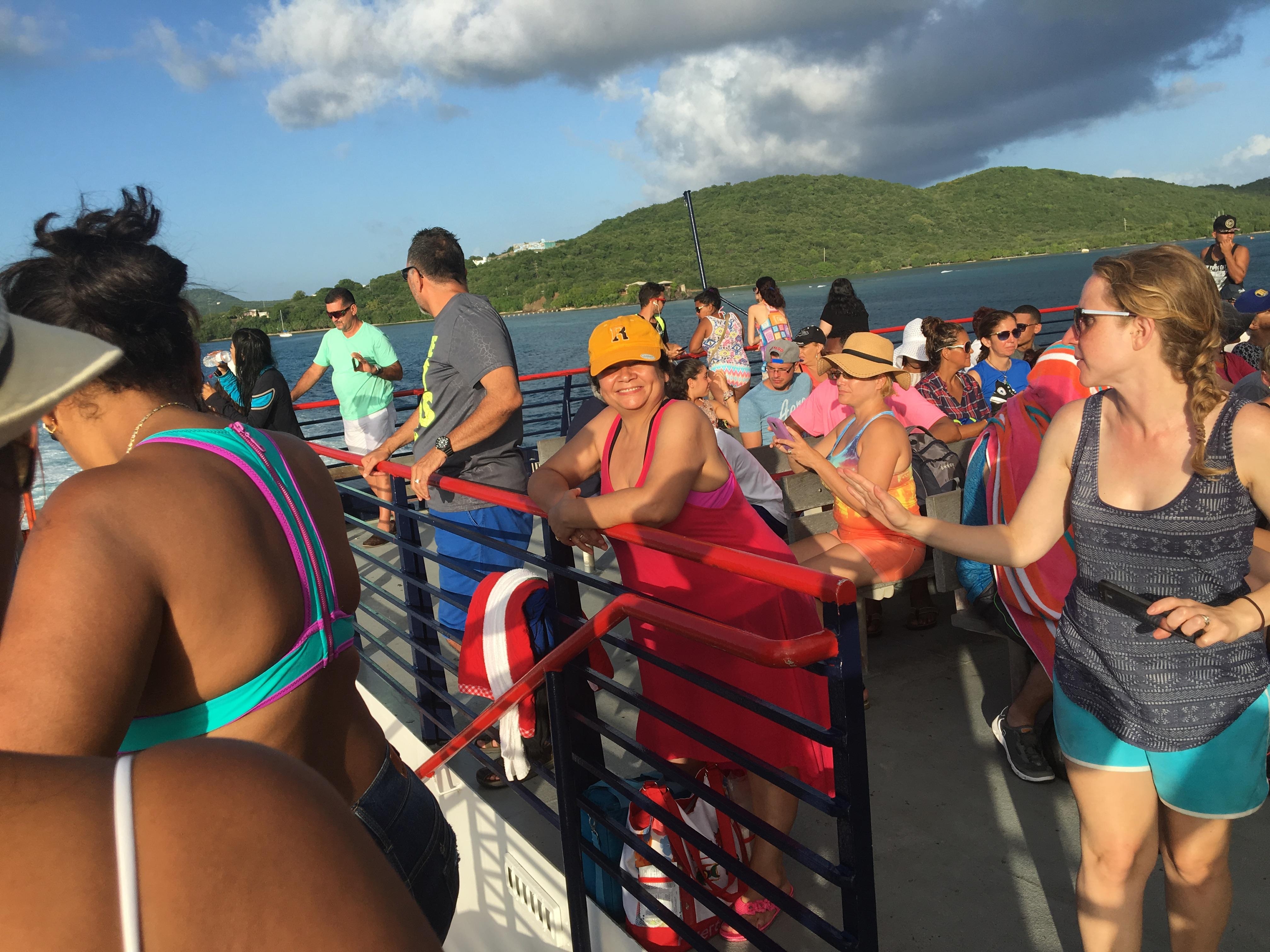 At Culebra beach