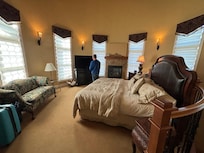 The bedroom was very spacious and the views were spectacular