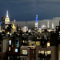 Udsigt fra tagterrassen