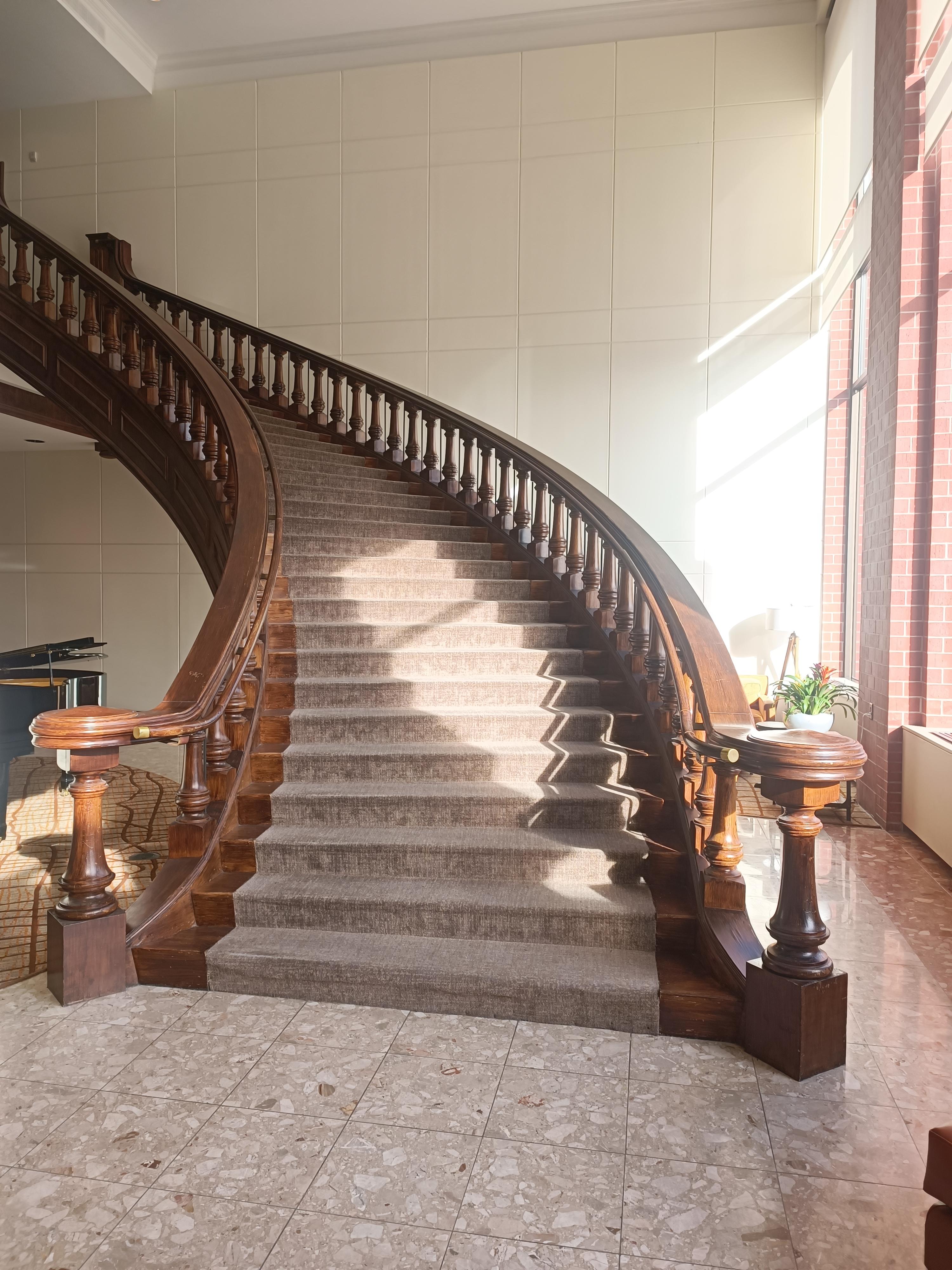 Lobby stairway