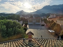 Vista dalla sala colazione
