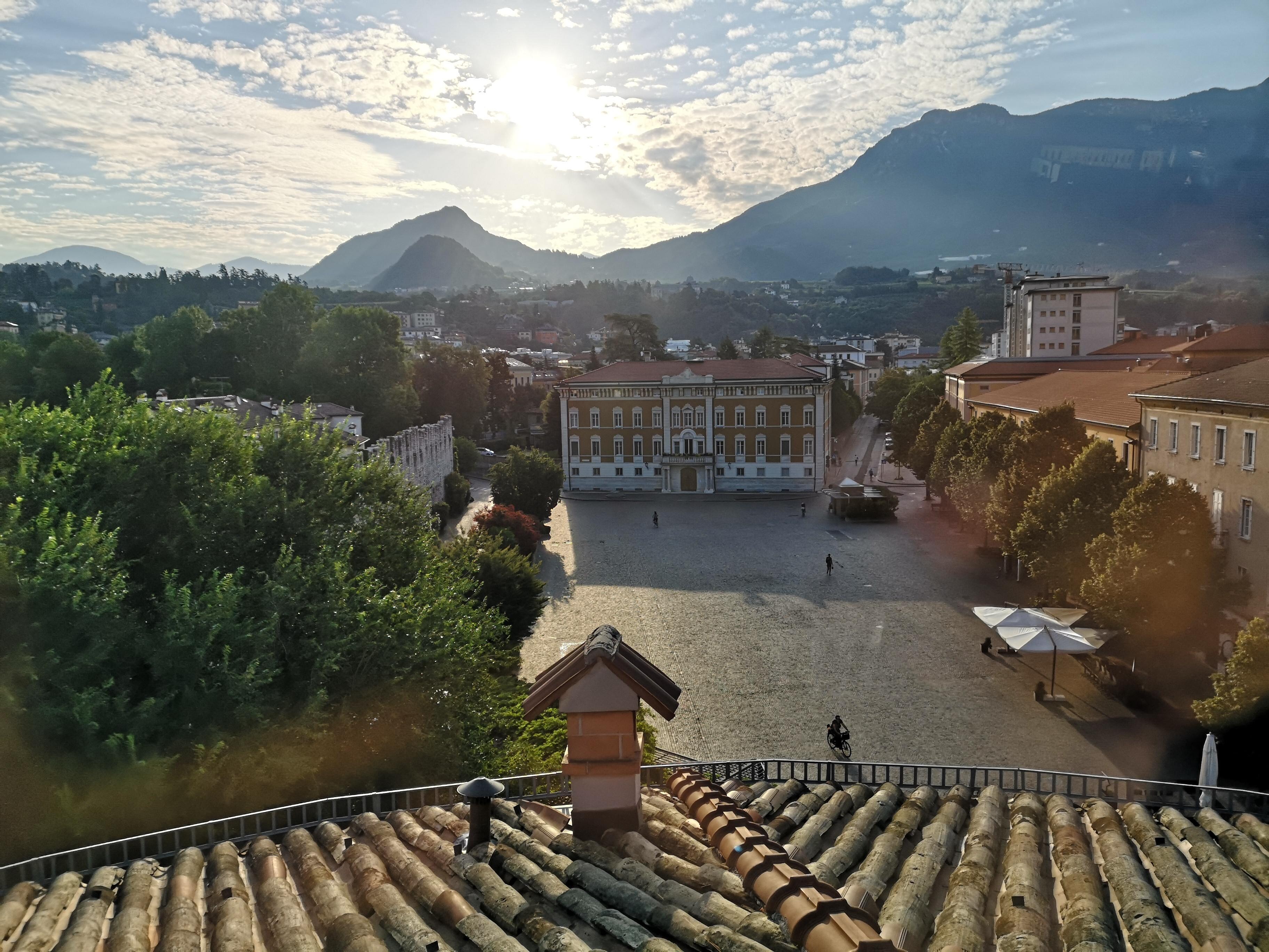 Vista dalla sala colazione 