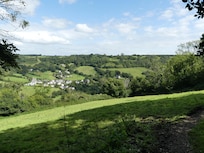 Branscombe from Ball Hill