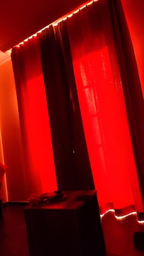 Black and red, not blackout