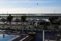 Udsigt fra terrassen