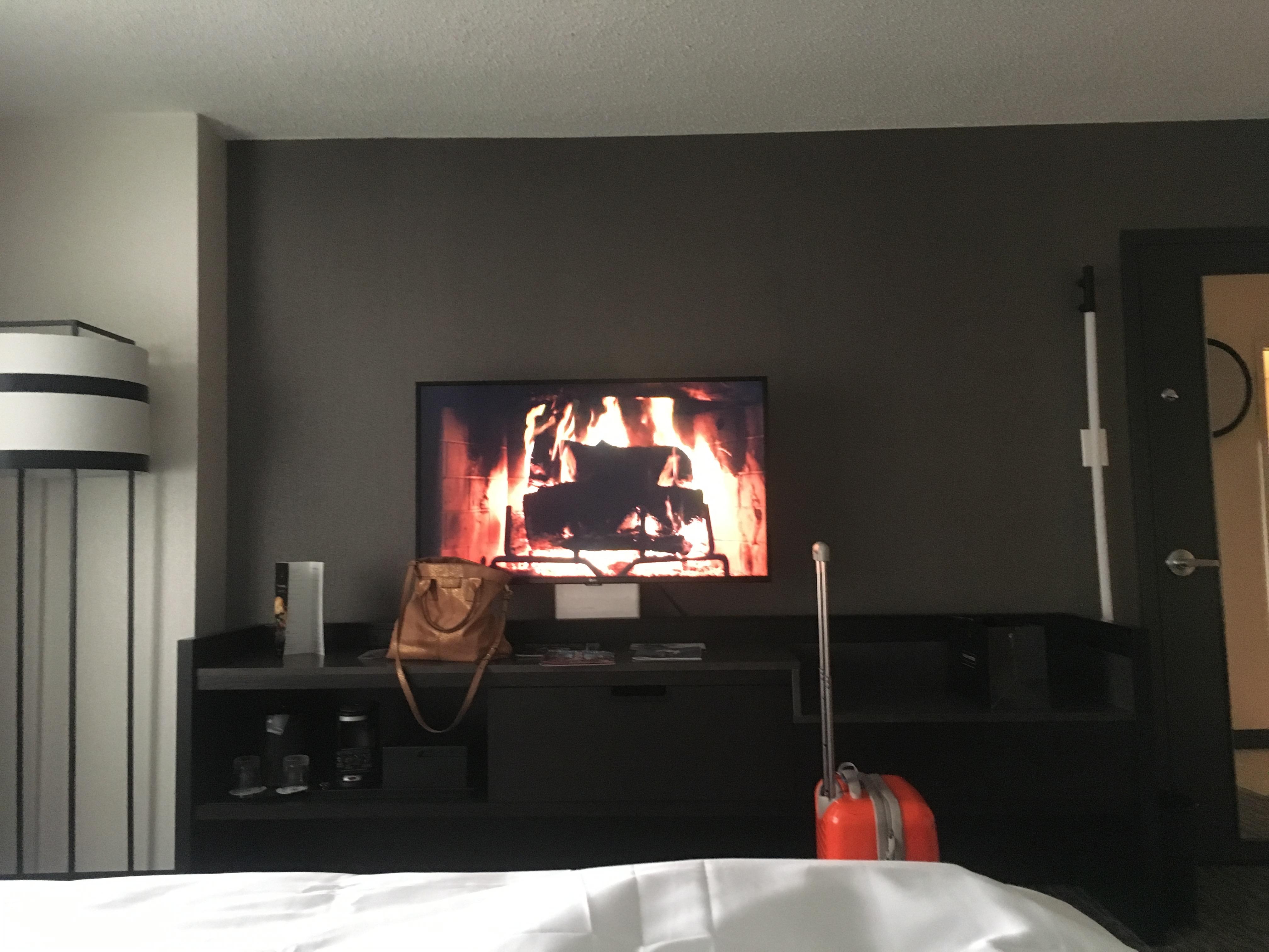 Digital fireplace!