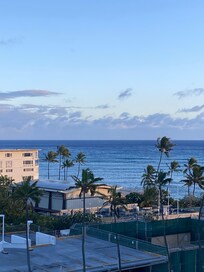 View of ocean from the balcony