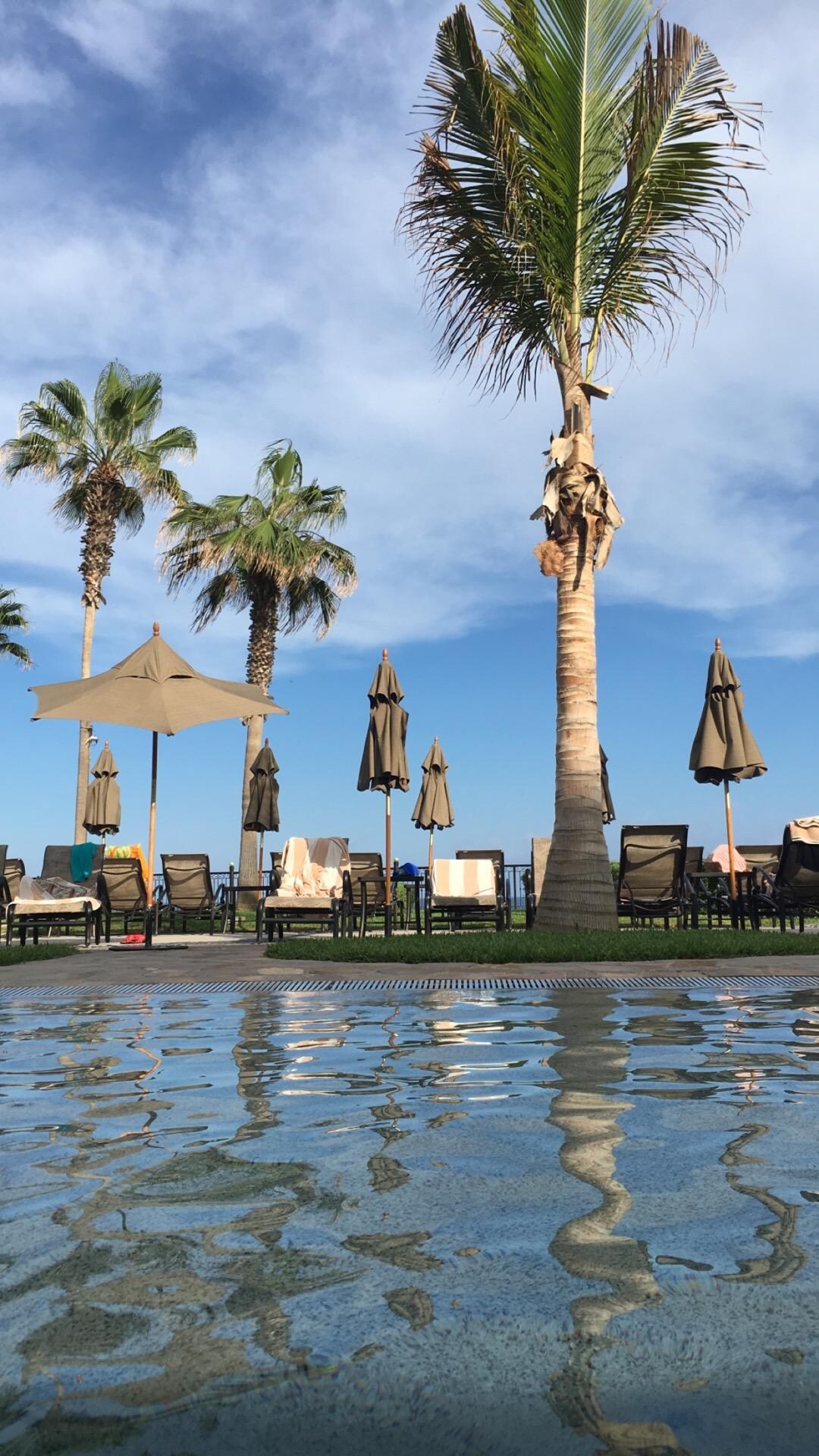Hotel beach area