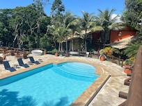 Vista da piscina